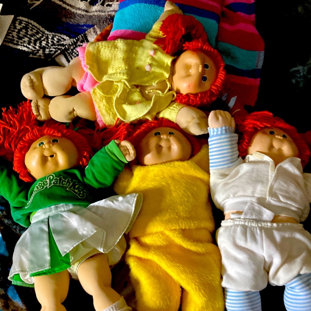 4 vintage 1979 cabbage Patch Kids
